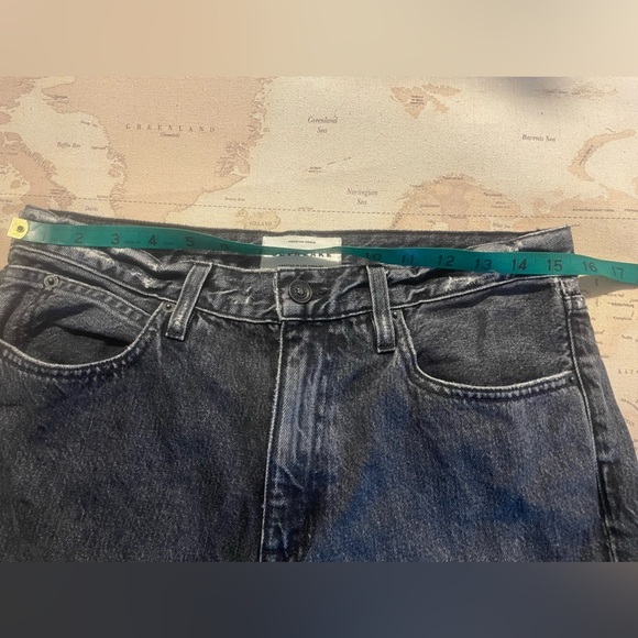 SLVRLAKE Rider Break Down Split
Hem Jeans Straight Leg Black Denim Size 31 - Picture 11 of 16